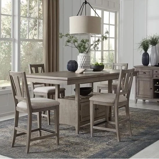 Magnussen Home Paxton Place Dining D480542x1+D480582x4 Transitional 5